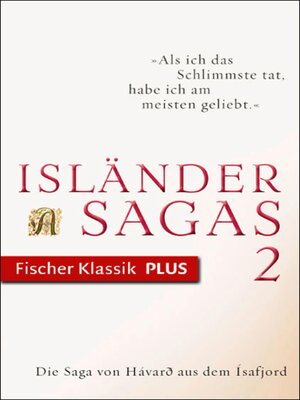 cover image of Die Saga von Hávarð aus dem Ísafjord
